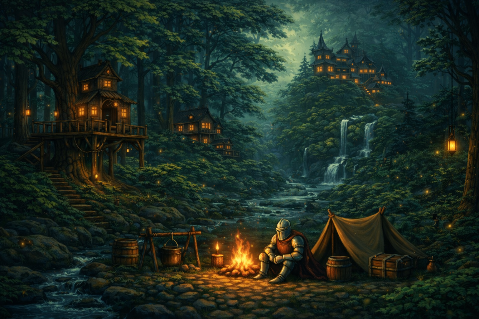 Game environment background